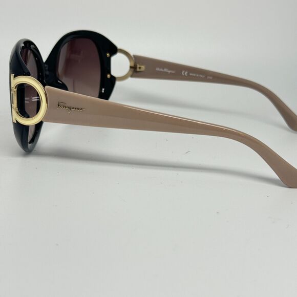 Salvatore Ferragamo SF668S Brown Taupe Non-Polarized Gradient Sunglasses H13887 - Picture 2 of 7